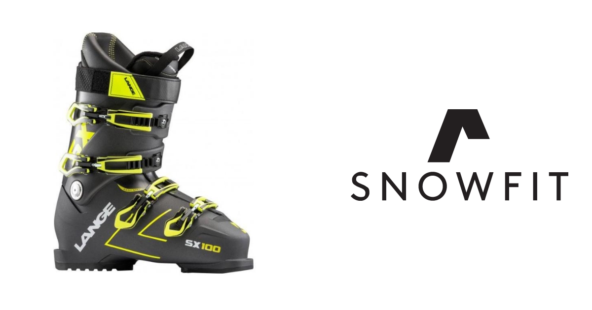 LANGE SX100 スキー用ブーツ ブラック/イエロー　25.5 Sx 100 Lange Sx Lange Concept Lange The House Ski Boots LANGE SX