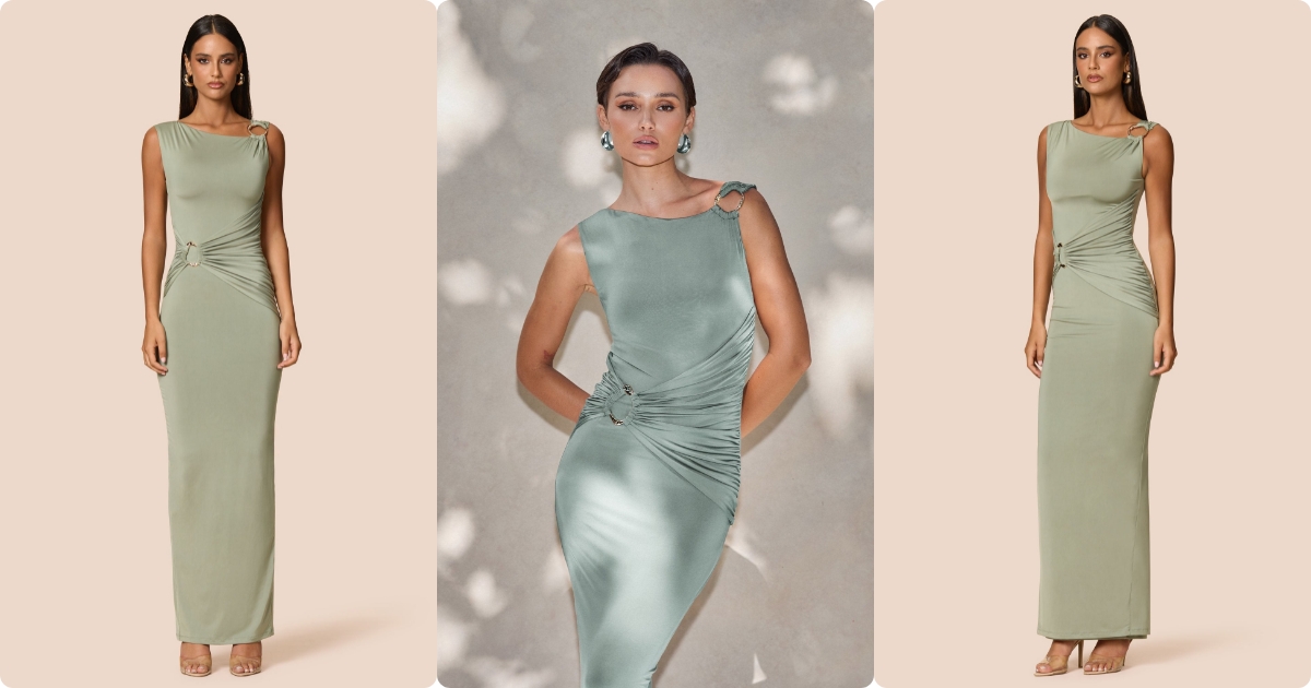 KAIA TROPIC MAXI DRESS