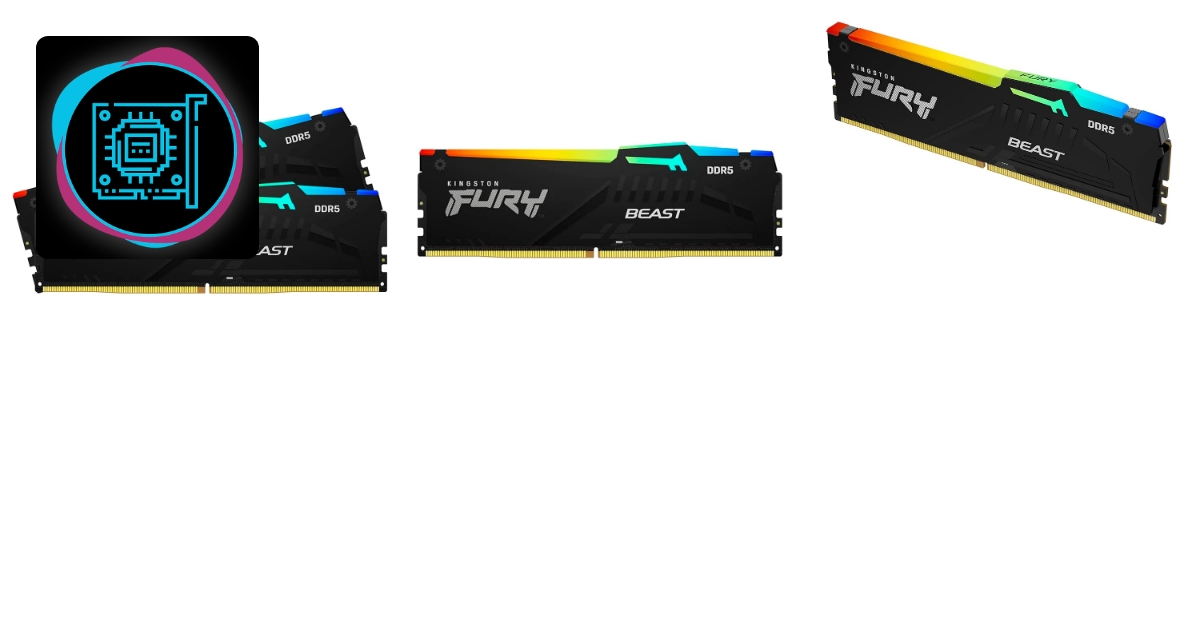 Memoria RAM Kingston Fury Beast 32GB DDR5 6000MTs CL30